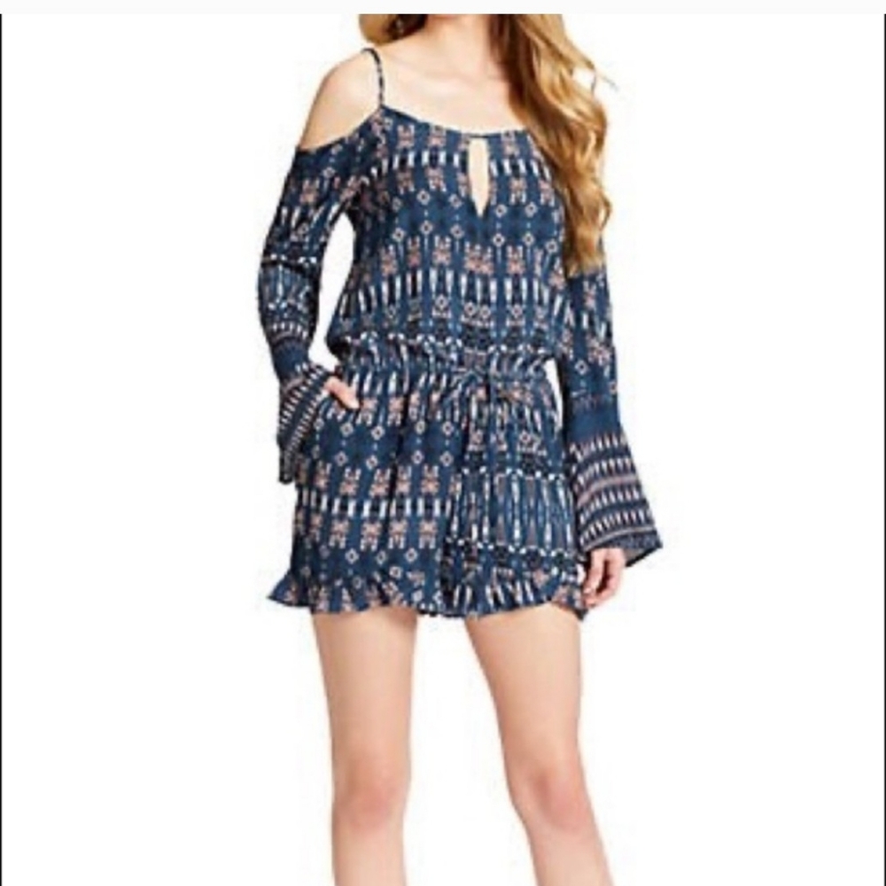 Jessica Simpson- Cold Shoulder Romper